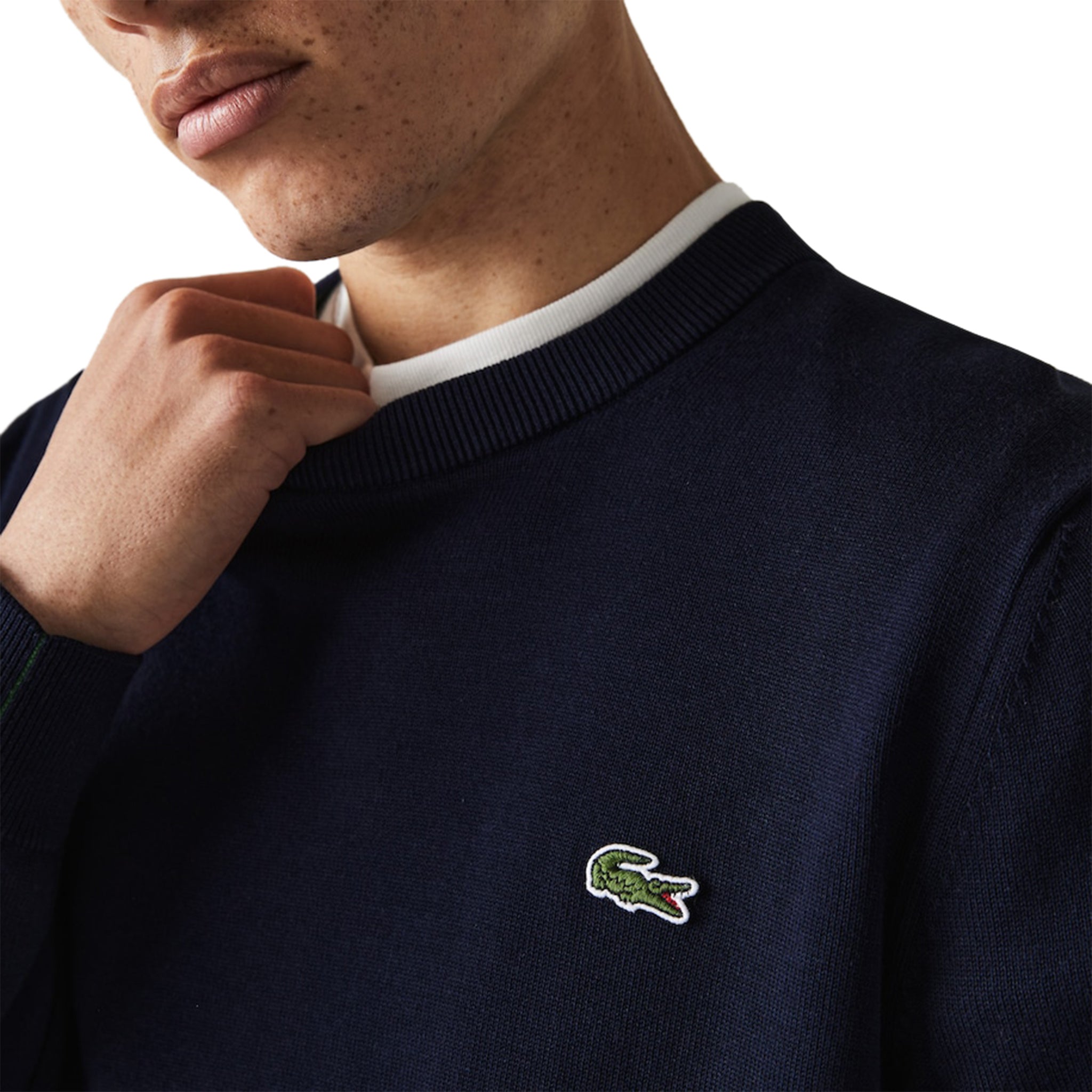 Organic Cotton Crew Neck Sweater - Men's