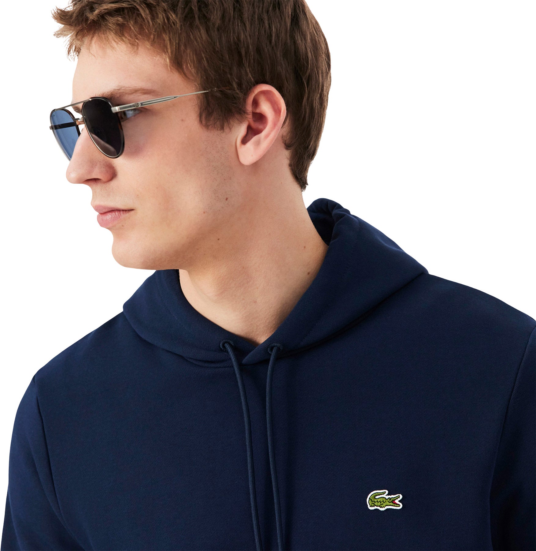 Cotton Fleece Hoodie - Men's