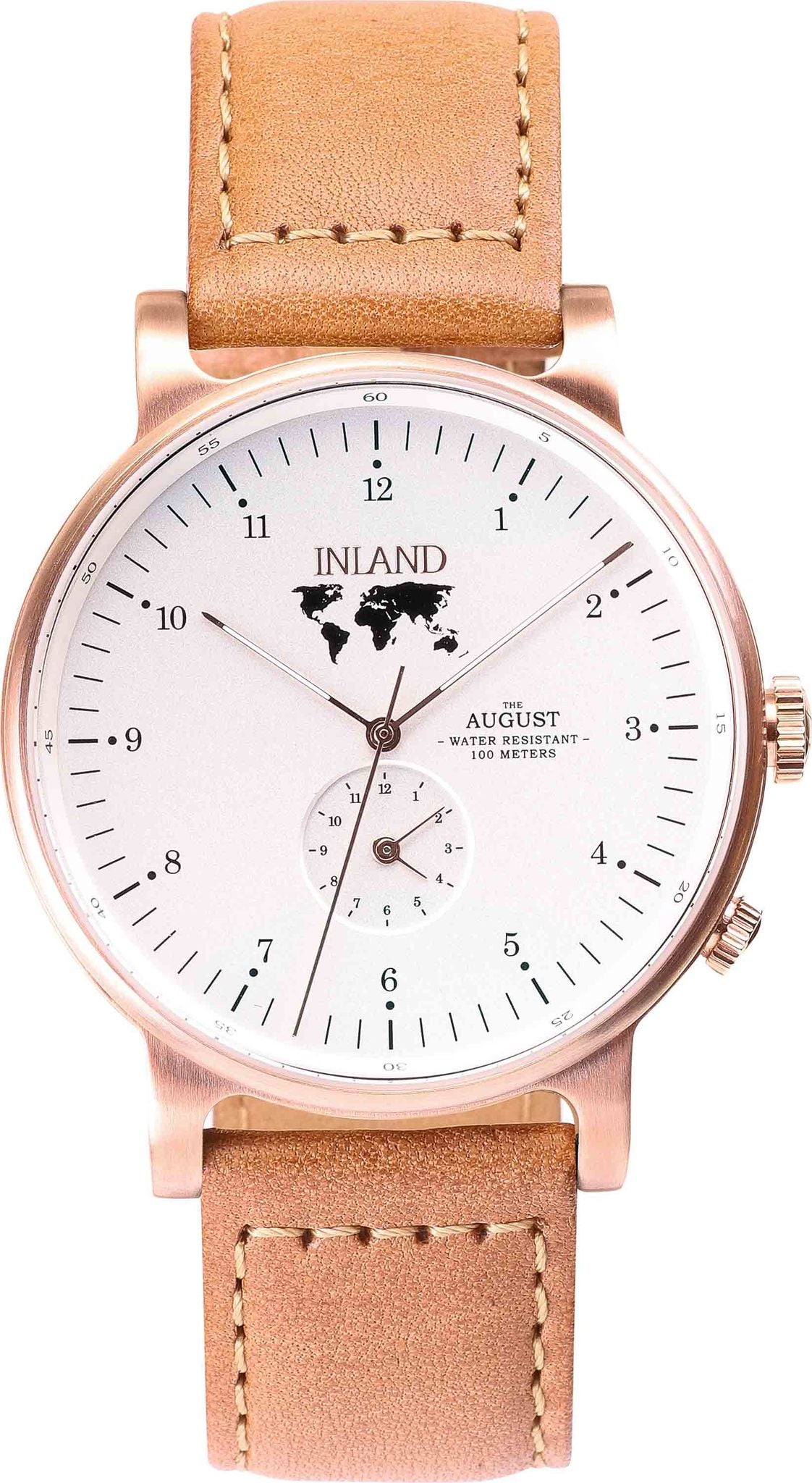 The August 41mm Watch with Extra 20mm Classic Strap - Unisex