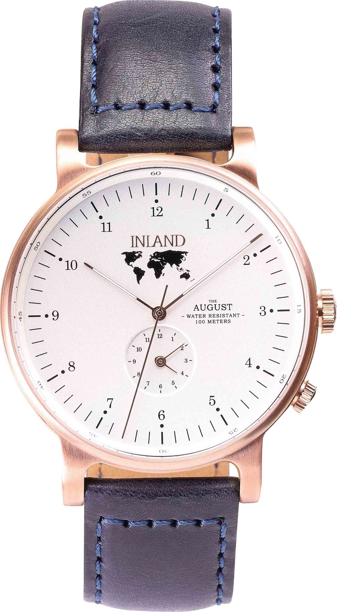 The August 41mm Watch with Extra 20mm Classic Strap - Unisex