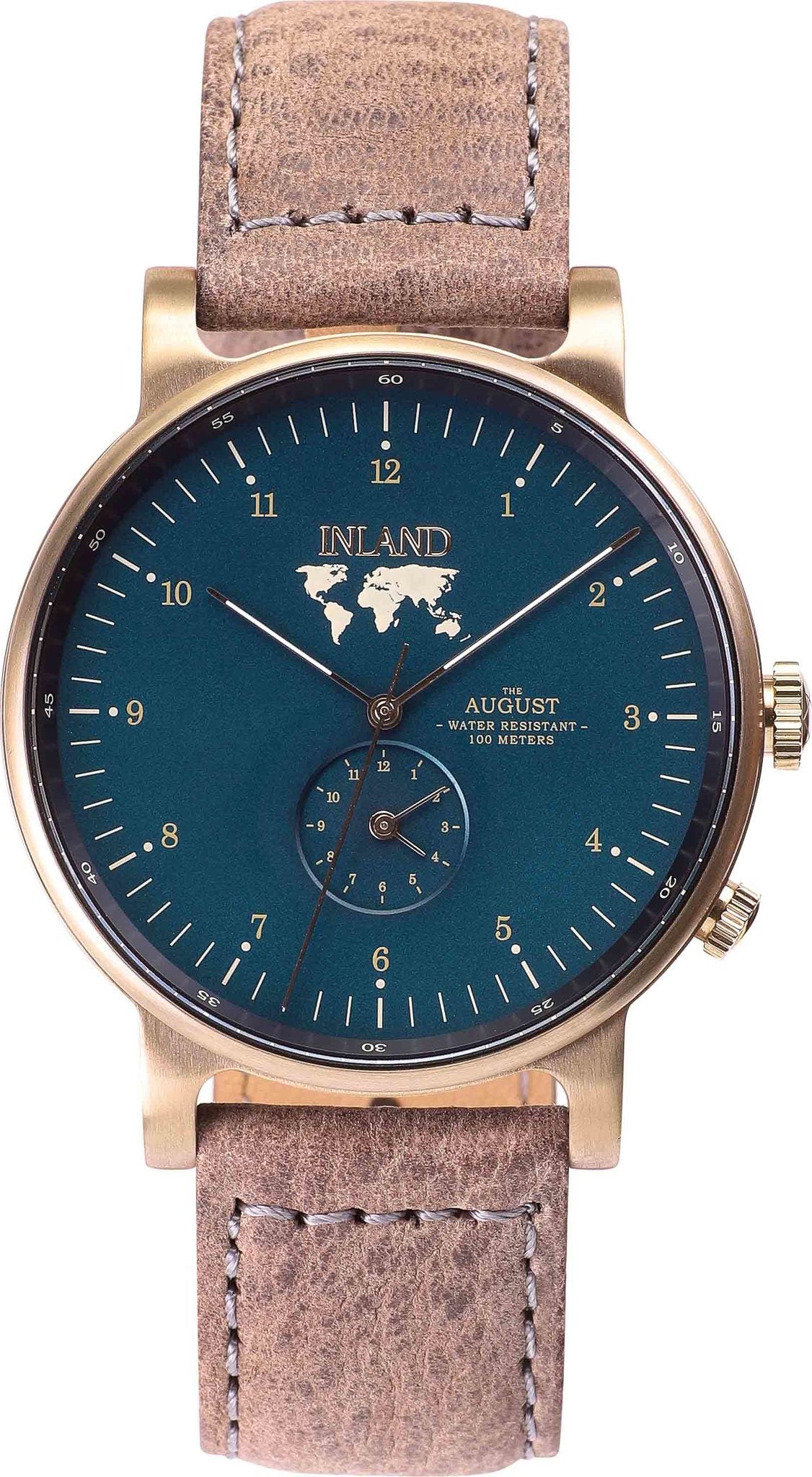 The August 41mm Watch with Extra 20mm Classic Strap - Unisex
