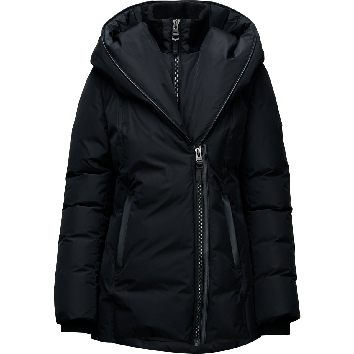 Adali Down Coat with Signature Collar - Women's