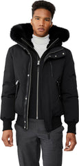 Dixon 2-in-1 Down Bomber with Hooded Bib and Blue Fox Fur - Men's