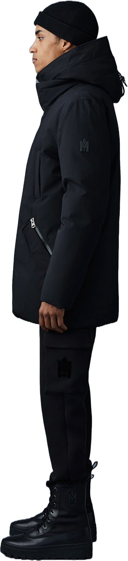 Edward 2-In-1 Down Coat With Removable Hooded Bib - Men's