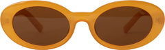 Miela-2 Recycled Oval Sunglasses - Women's