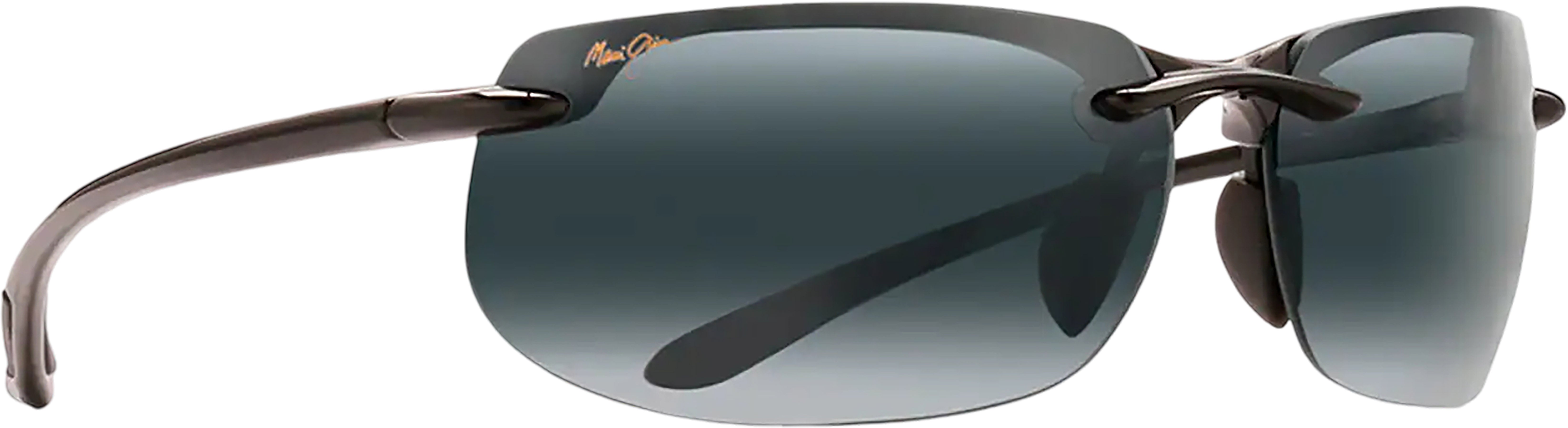 Banyans Polarised Sunglasses - Gloss Black - Neutral Grey Lens