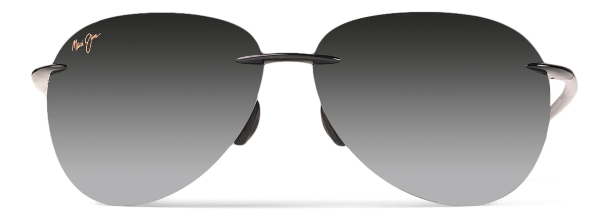 Sugar Beach - Gloss Black Frame - Neutral Grey Polarized Lens Sunglasses