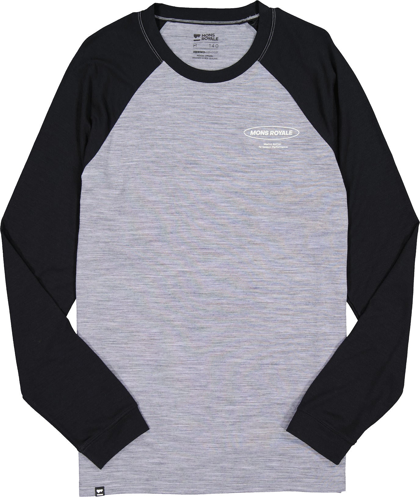Icon Merino Raglan Long Sleeve T-Shirt - Men's