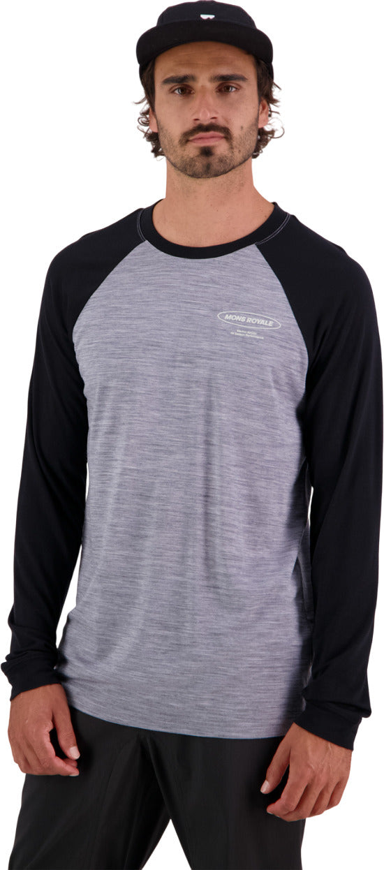 Icon Merino Raglan Long Sleeve T-Shirt - Men's