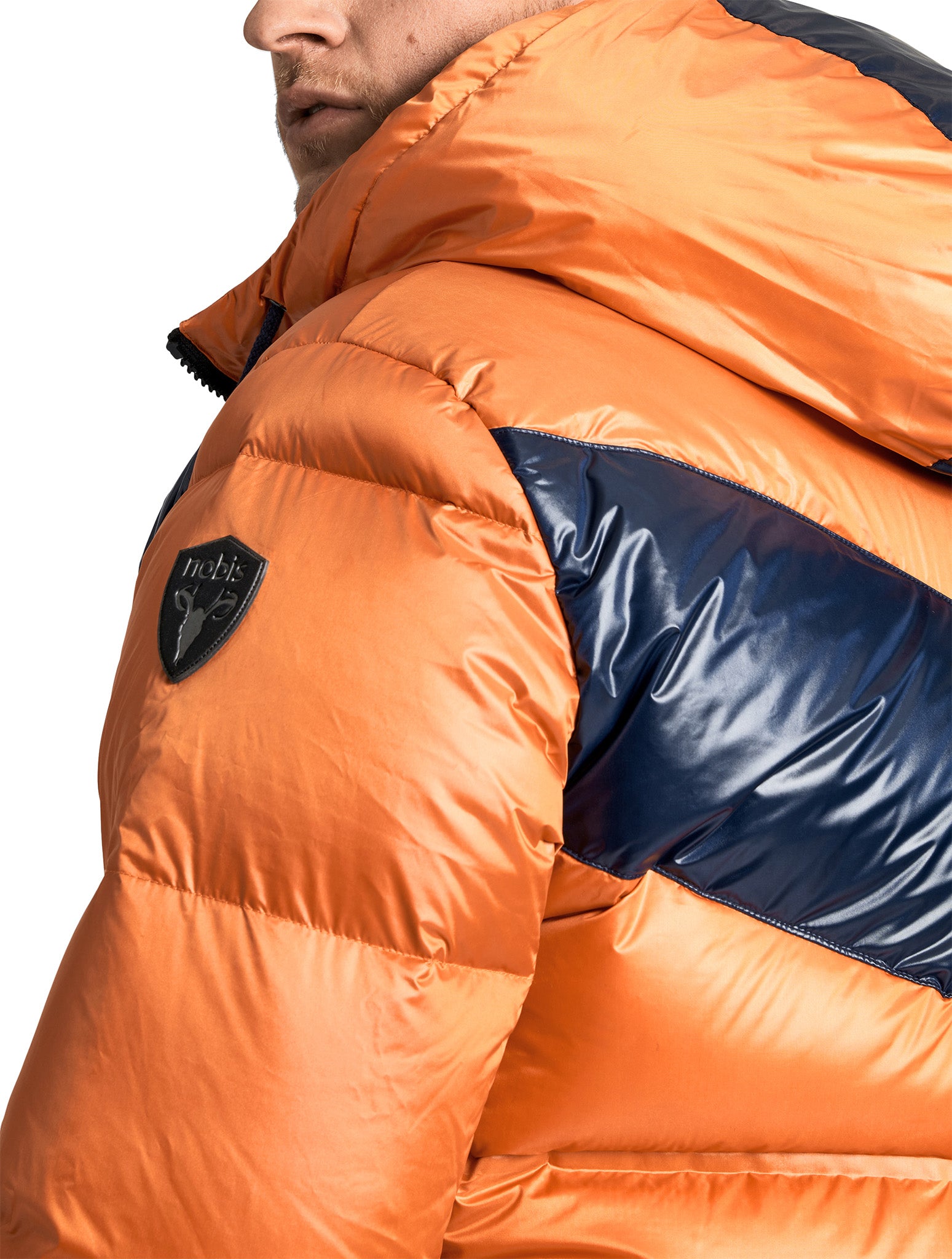 Dyna Chevron Quilted Puffer Jacket - Men's