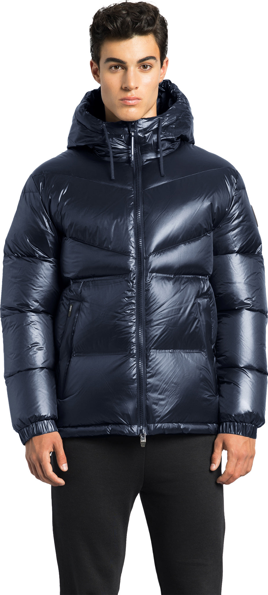 Dyna Chevron Quilted Puffer Jacket - Men's