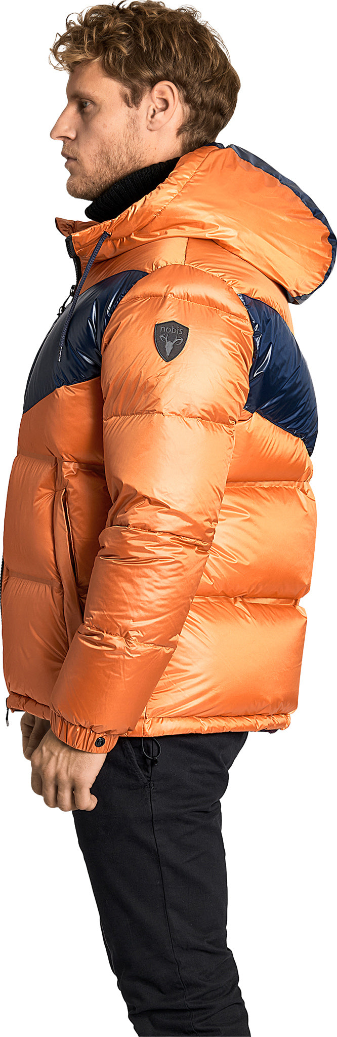 Dyna Chevron Quilted Puffer Jacket - Men's