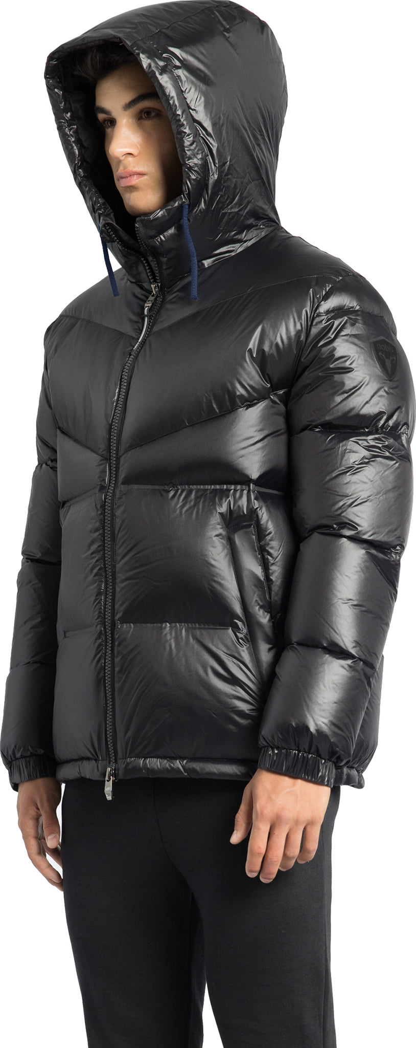 Dyna Chevron Quilted Puffer Jacket - Men's