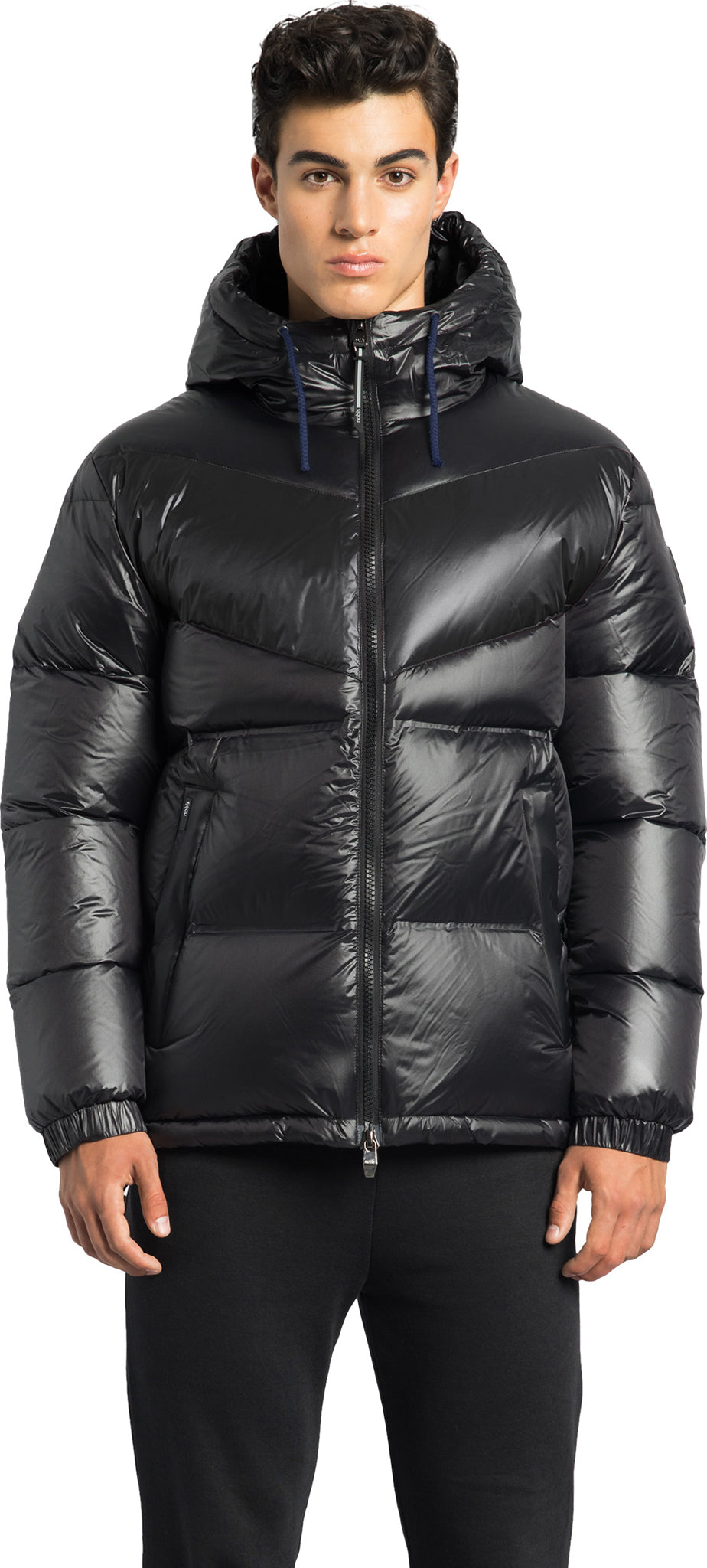 Dyna Chevron Quilted Puffer Jacket - Men's