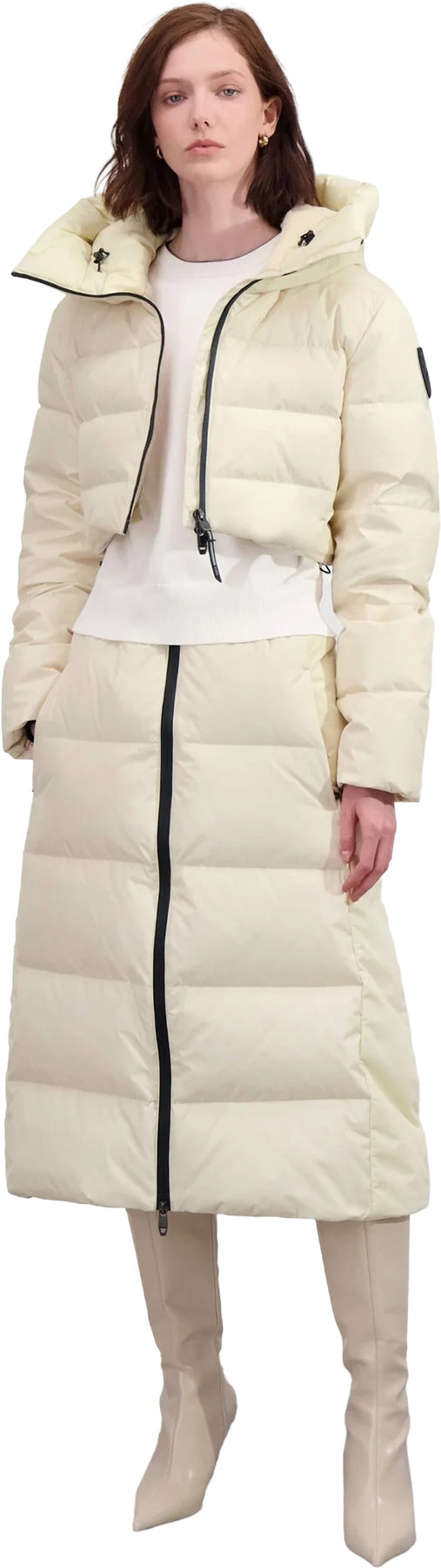 Ira Two-Piece Long Puffer Jacket - Women's
