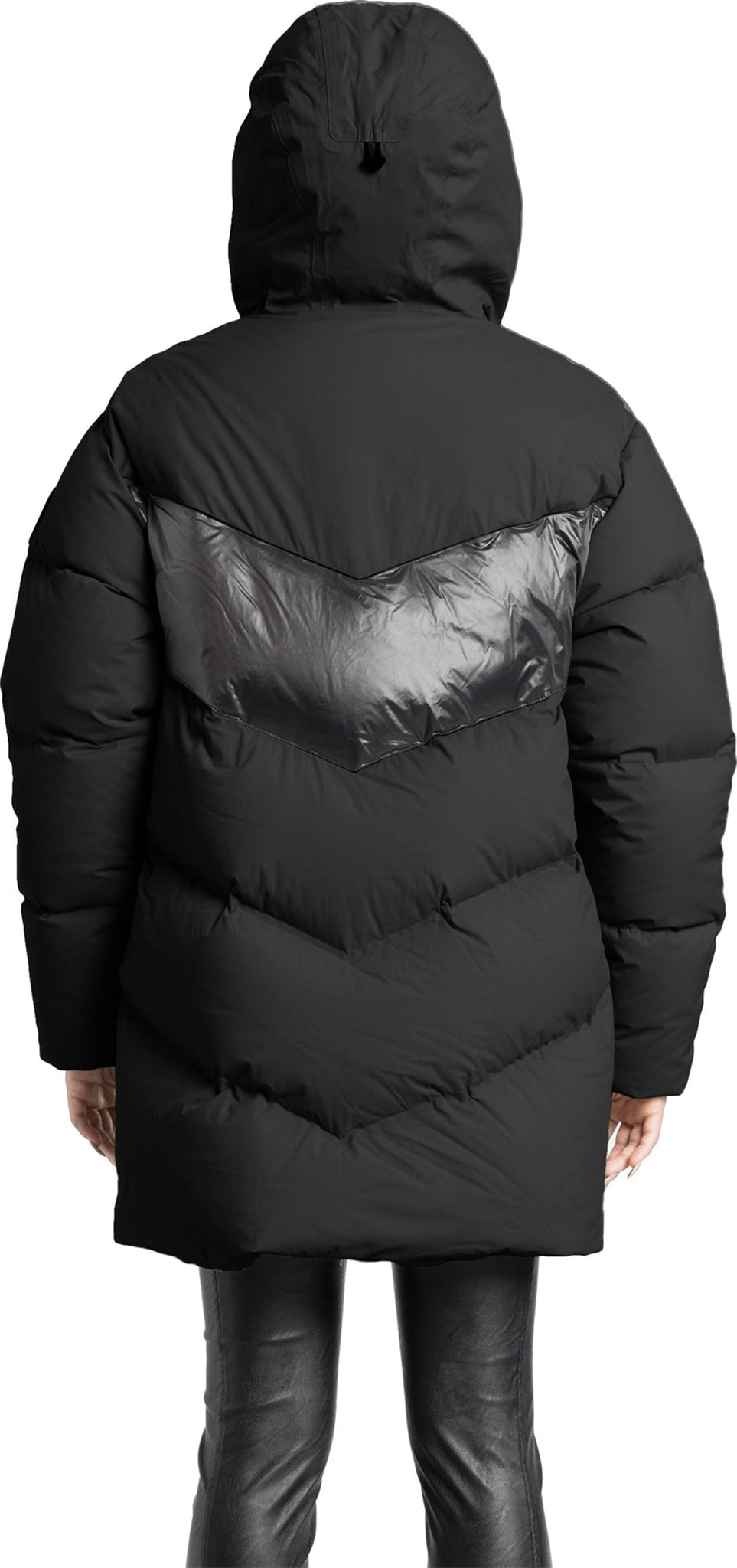 Isla Chevron Quilted Puffer Jacket - Women's 