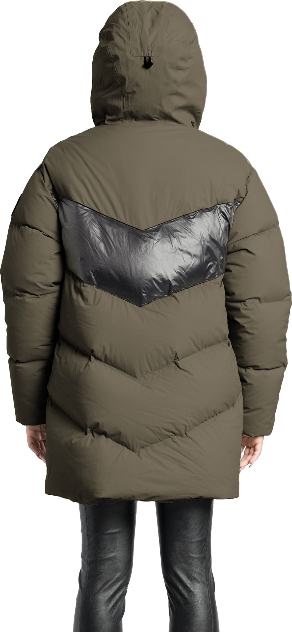Isla Chevron Quilted Puffer Jacket - Women's 