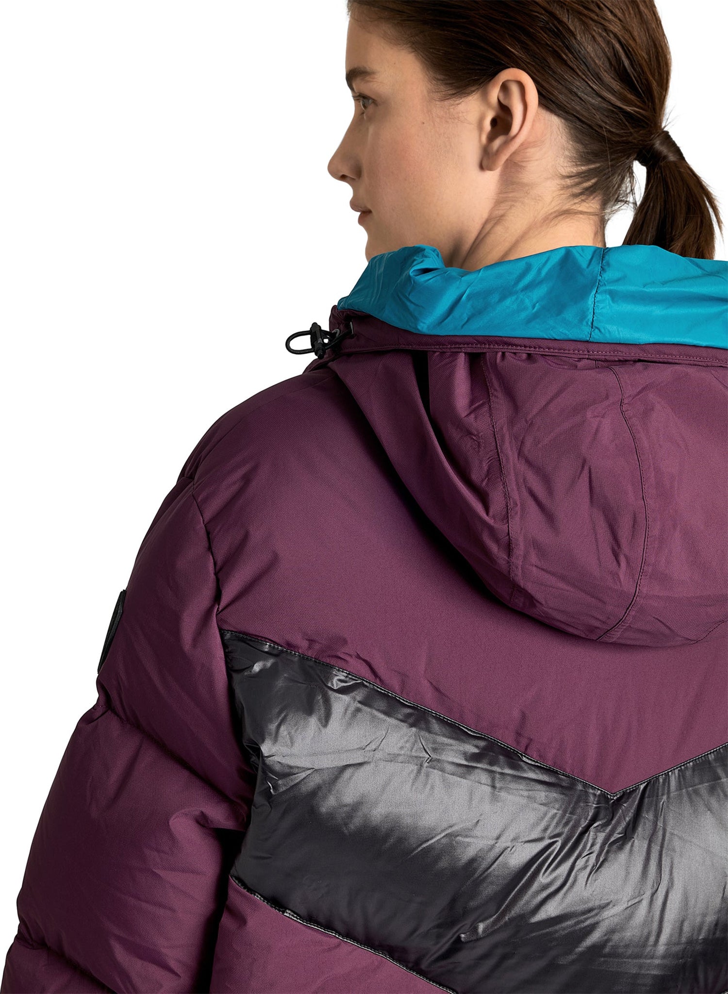 Isla Chevron Quilted Puffer Jacket - Women's 