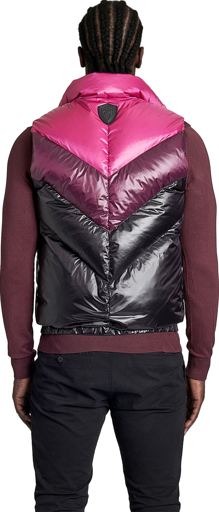 Kylo Chevron Quilted Vest - Men's