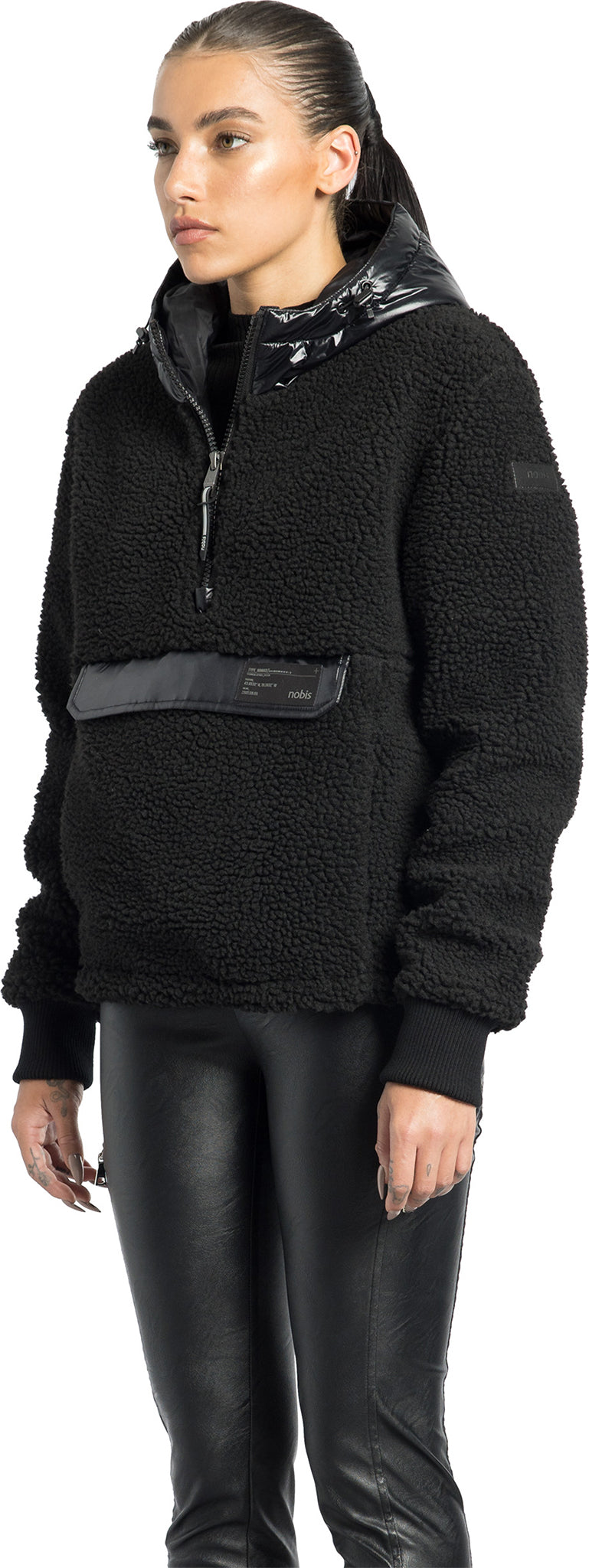 Roche Hybrid Berber Pullover Hoodie - Women's