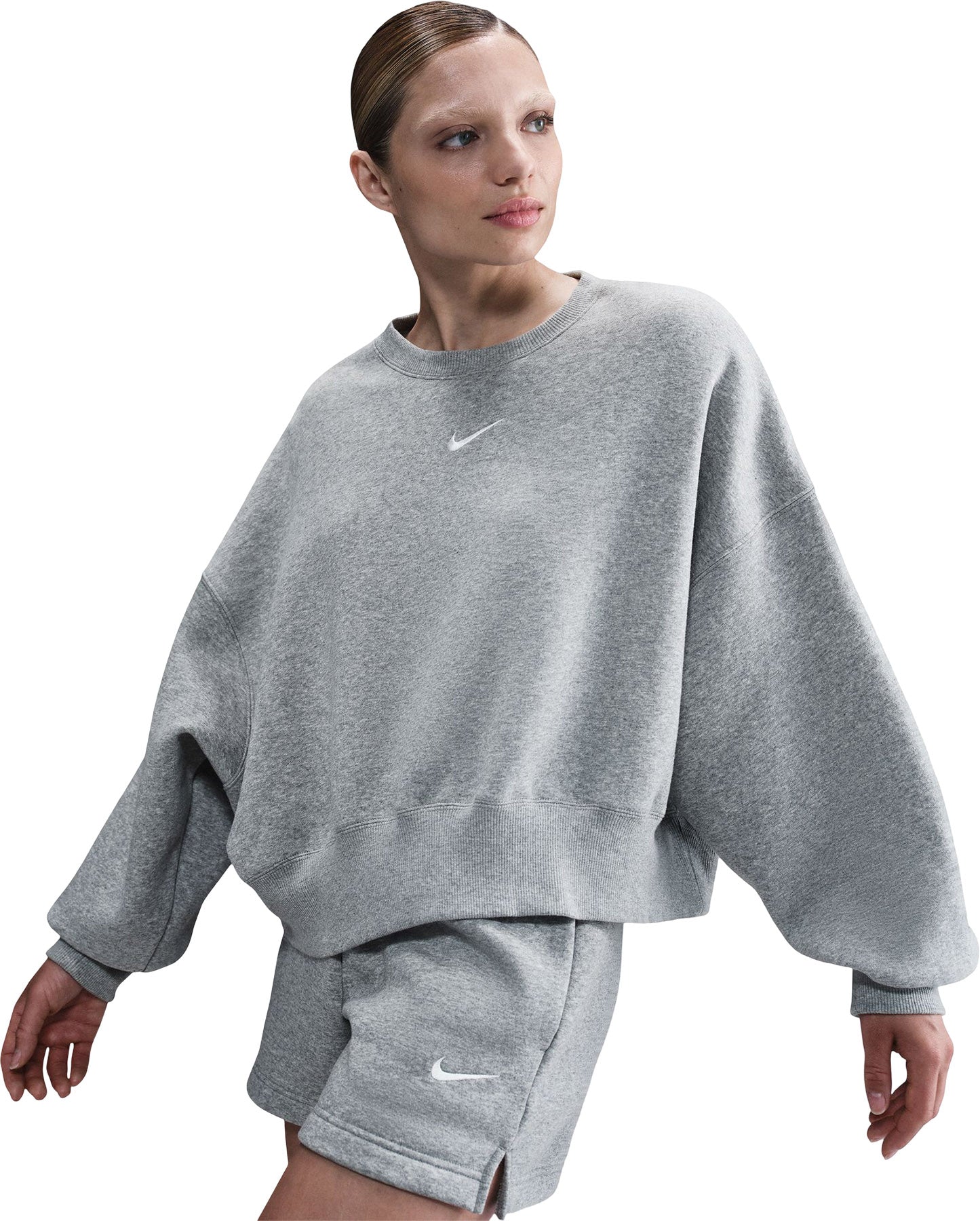Sportswear Phoenix Fleece Over-Oversized Crew-Neck Sweatshirt - Women's
