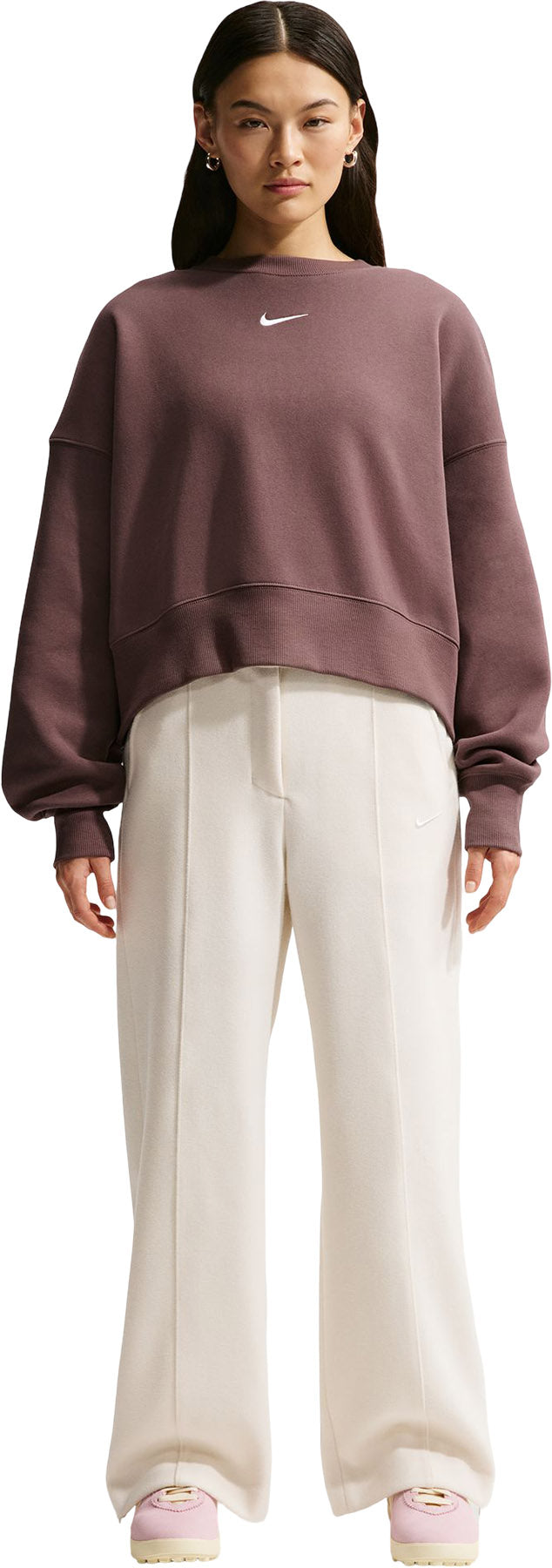 Sportswear Phoenix Fleece Over-Oversized Crew-Neck Sweatshirt - Women's