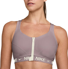 Indy High-Support Padded Front-Zip Sports Bra - Women's