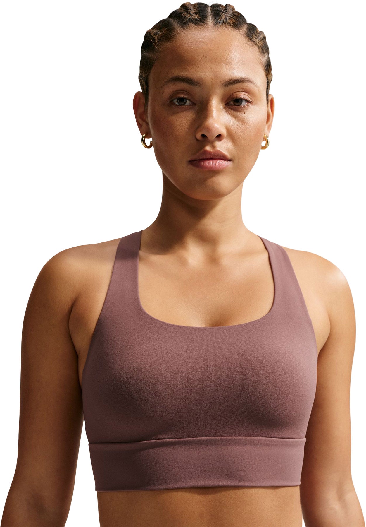 Zenvy Light-Support Padded Longline Sports Bra - Women's