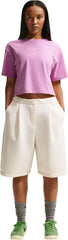 Sportswear Loose Short Sleeve Cropped T-Shirt - Women's