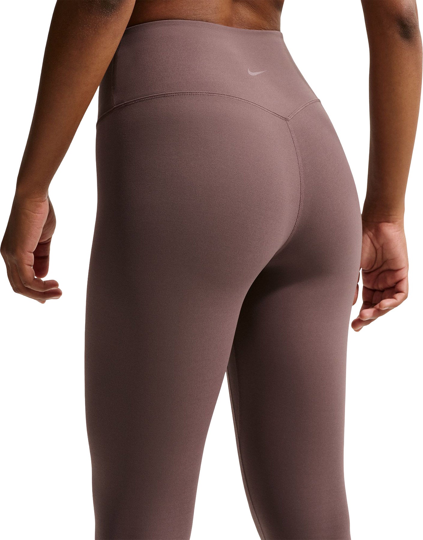 Zenvy High-Waisted 7/8 Leggings with No Front Seam - Women's