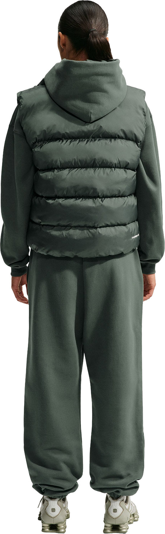 Nike Studio Fleece Medium Weight High-Rise Oversized Cuffed Trousers - Women's