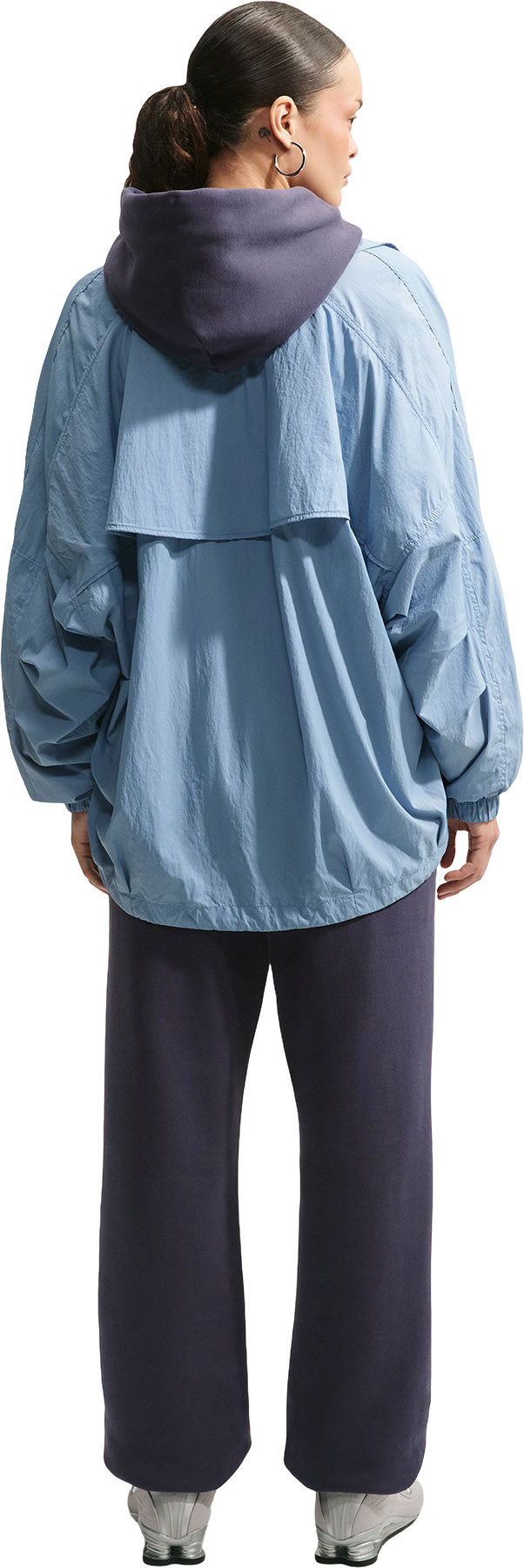 Nike Studio Fleece Medium Weight High-Rise Oversized Cuffed Trousers - Women's