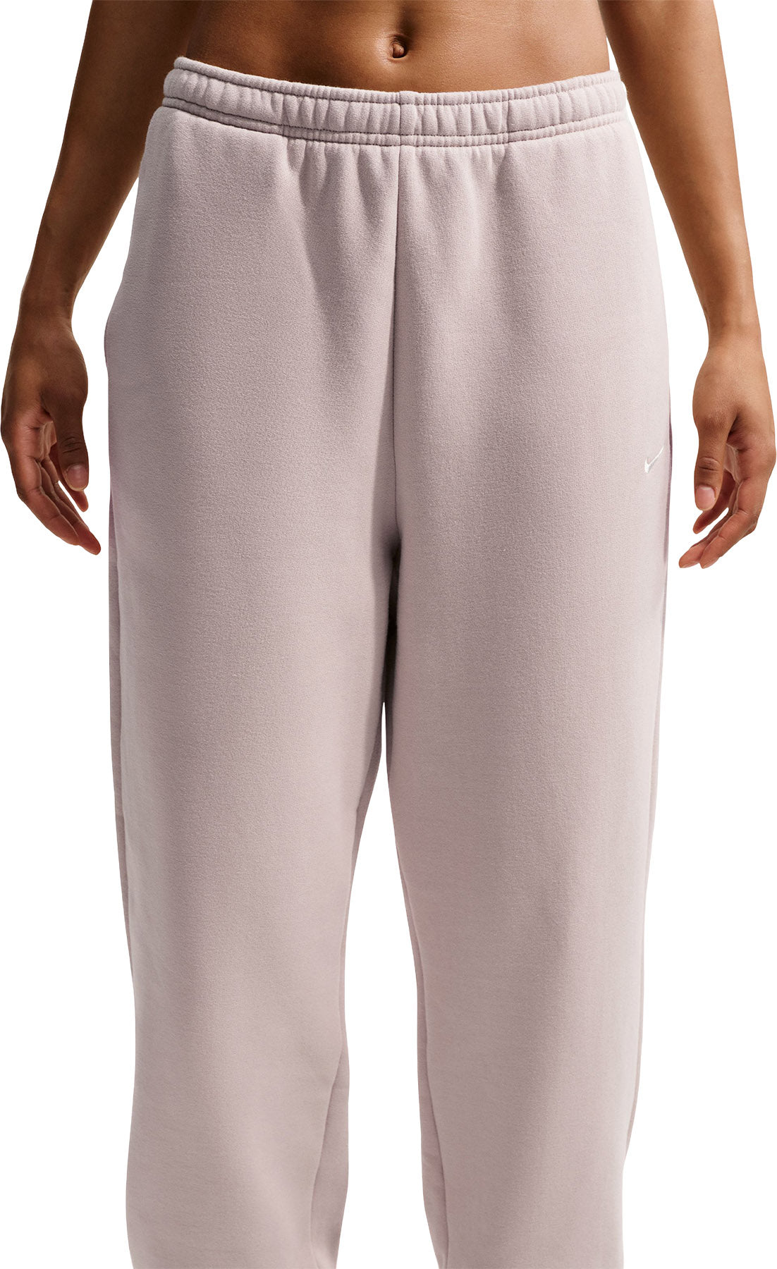 Nike Studio Fleece Medium Weight High-Rise Oversized Cuffed Trousers - Women's