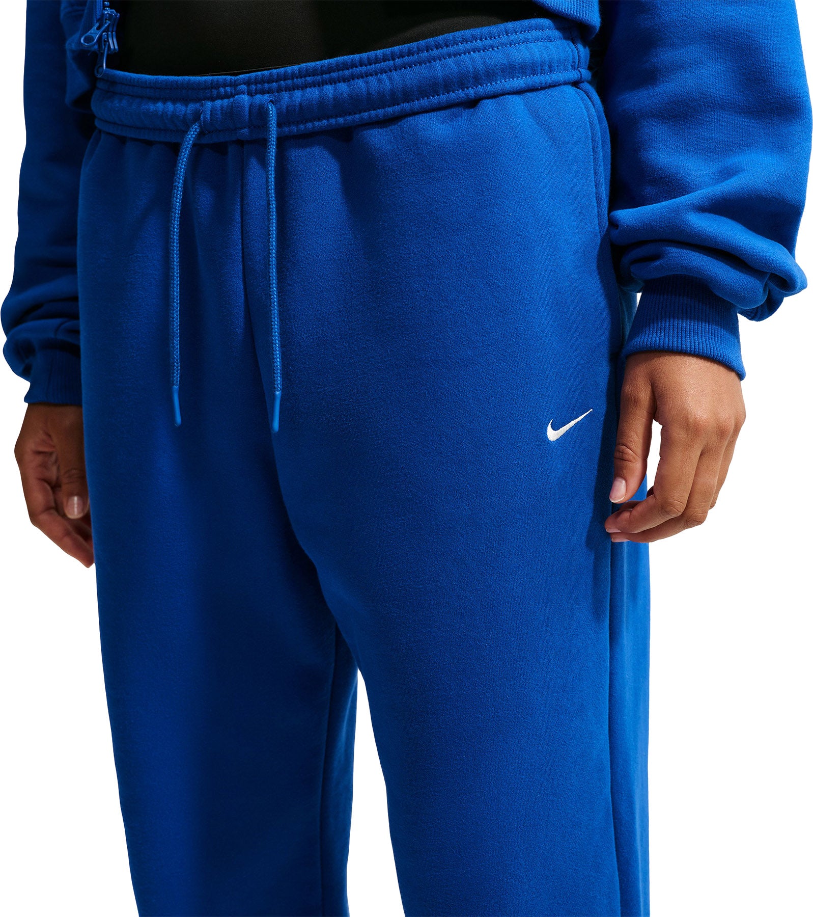 Nike Studio Fleece Medium Weight High-Rise Oversized Cuffed Trousers - Women's