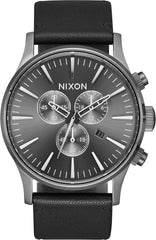 Sentry Chrono Leather V1 Watch - Men's