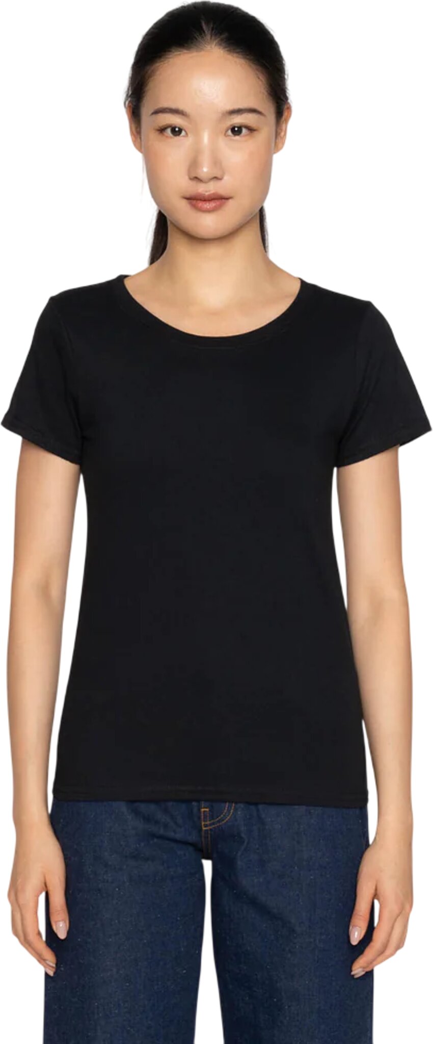 T-Shirt - Ringspun Cotton Black - Women's