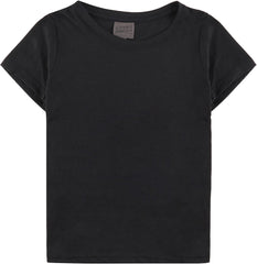 T-Shirt - Ringspun Cotton Black - Women's