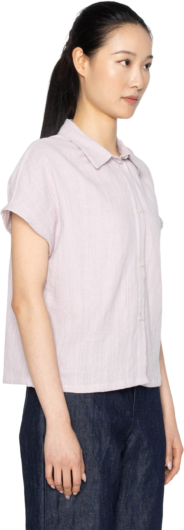 Billie Shirt - Double Weave Gauze - Mint - Women's