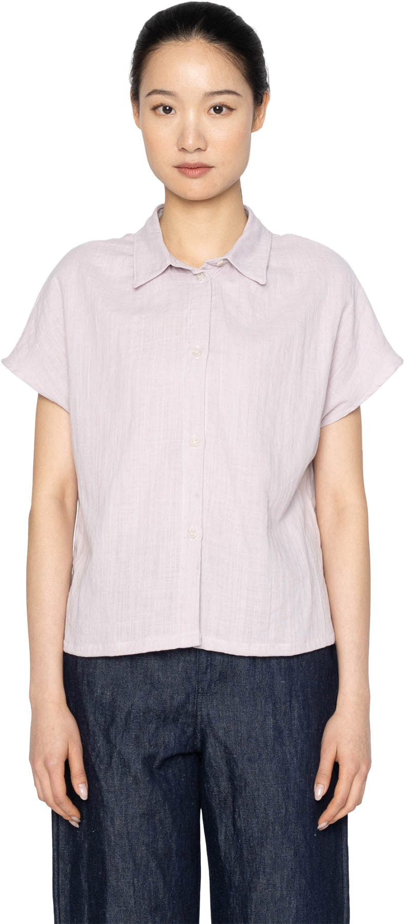 Billie Shirt - Double Weave Gauze - Mint - Women's