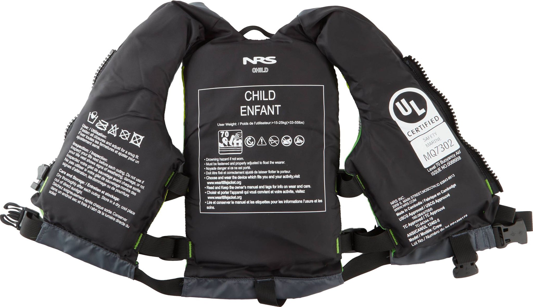 Crew PFD Life Vest - Kids
