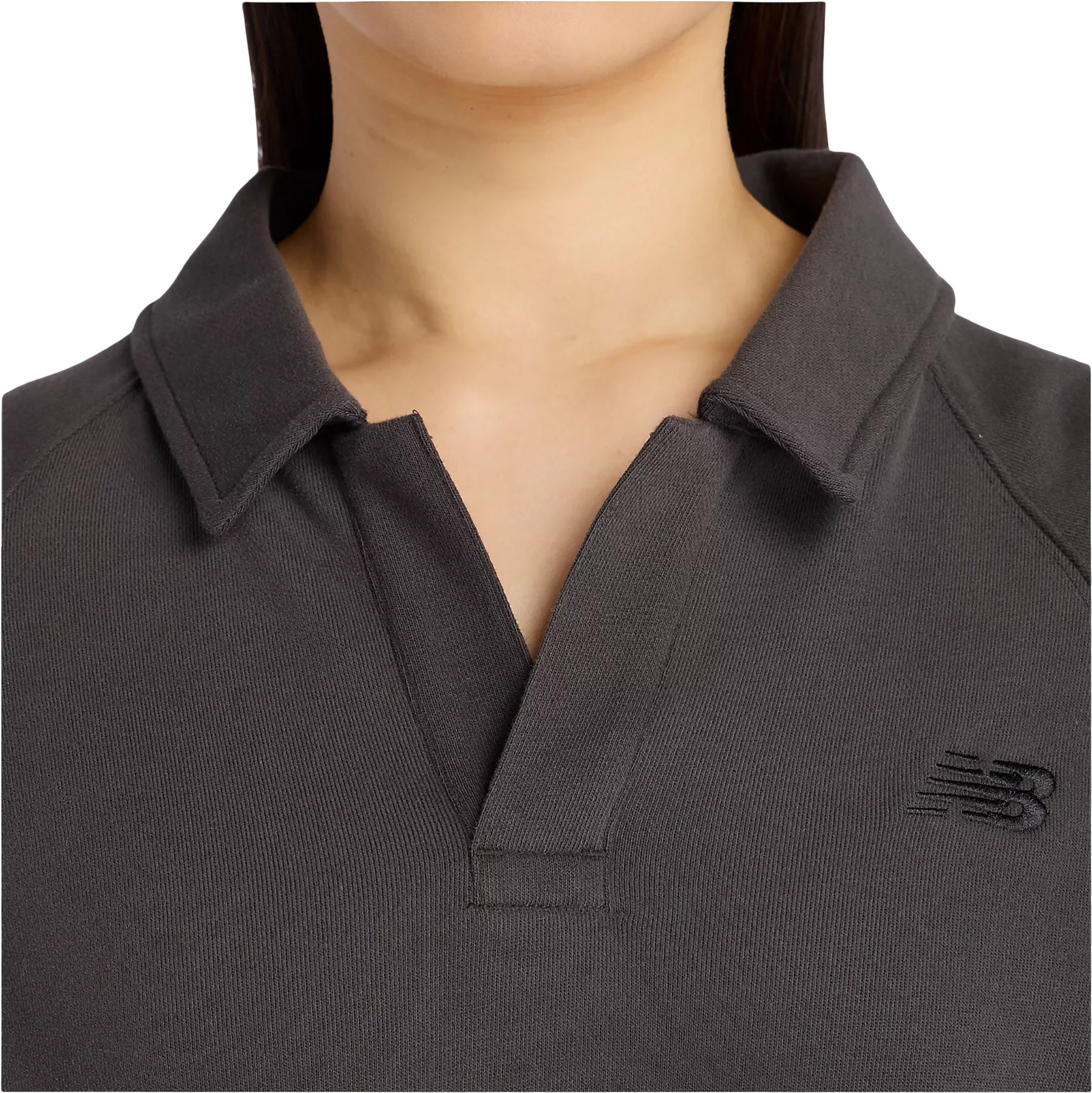 Coastal Fleece Oversized Polo - Women's