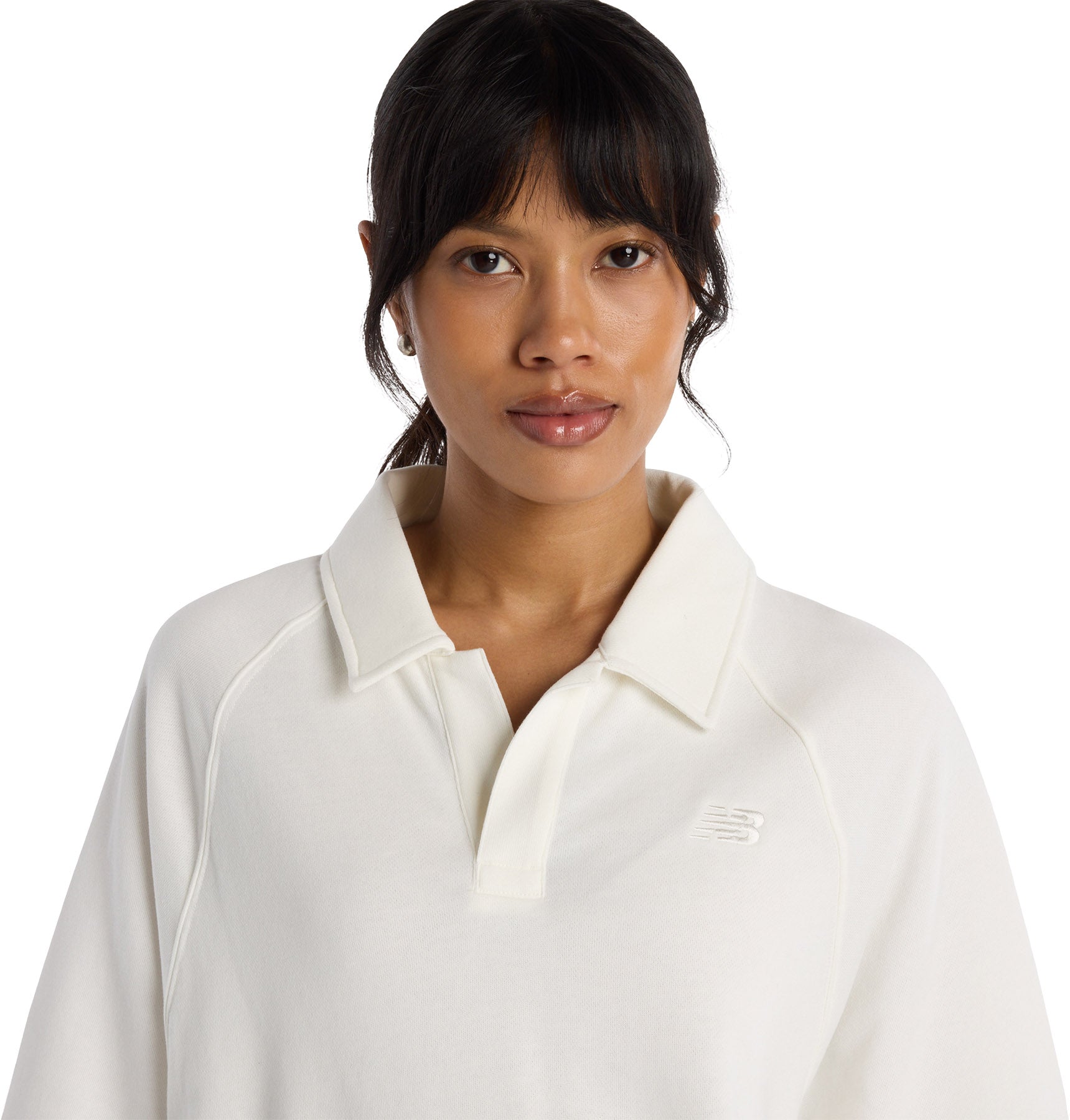 Coastal Fleece Oversized Polo - Women's