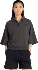 Coastal Fleece Oversized Polo - Women's