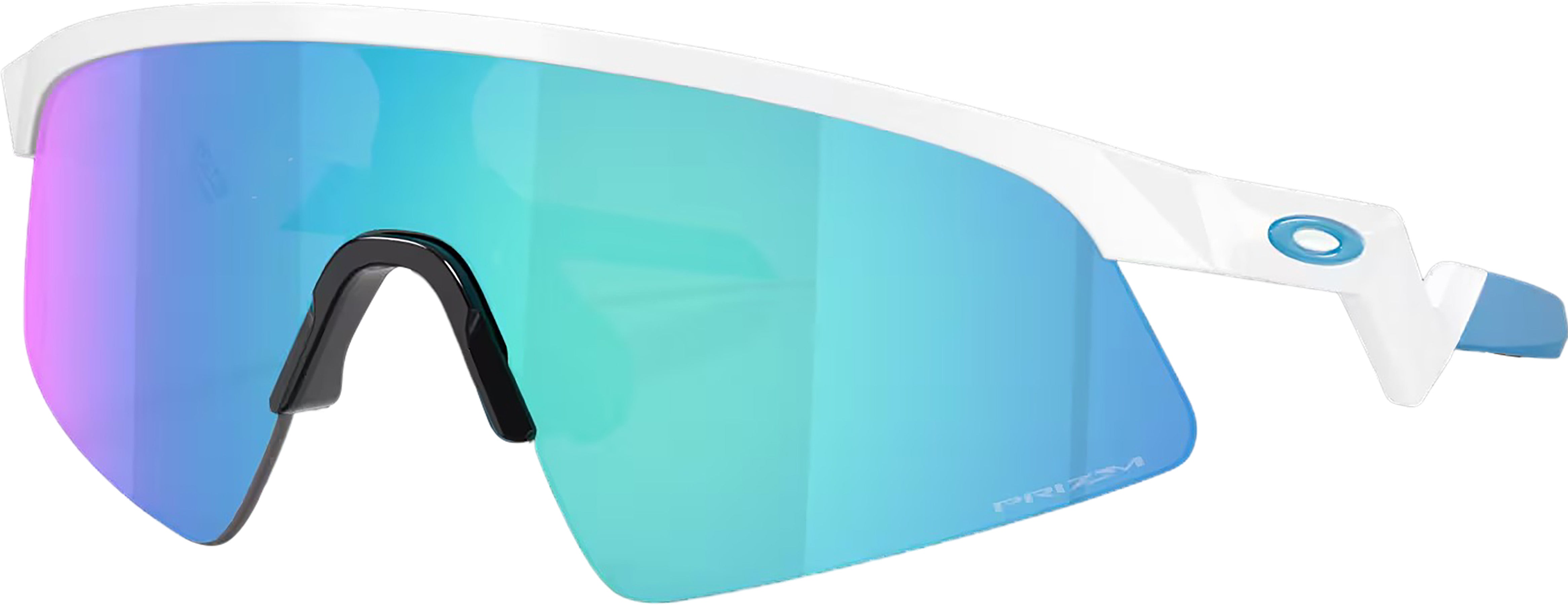 Resistor Sweep Sunglasses - Polished White - Prizm Sapphire Lens - Youth