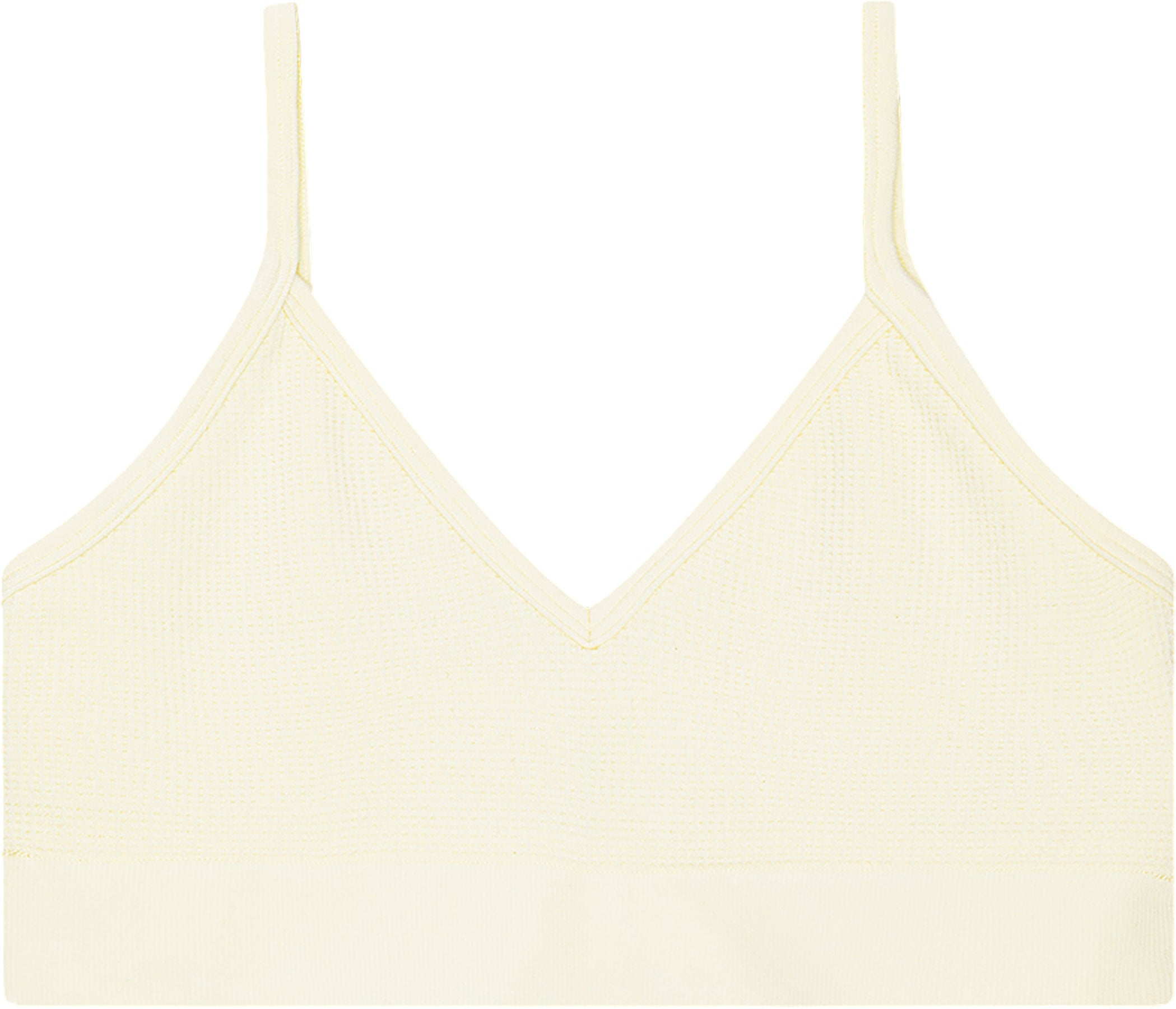 Seamless Waffle Triangle Bralette - Women's