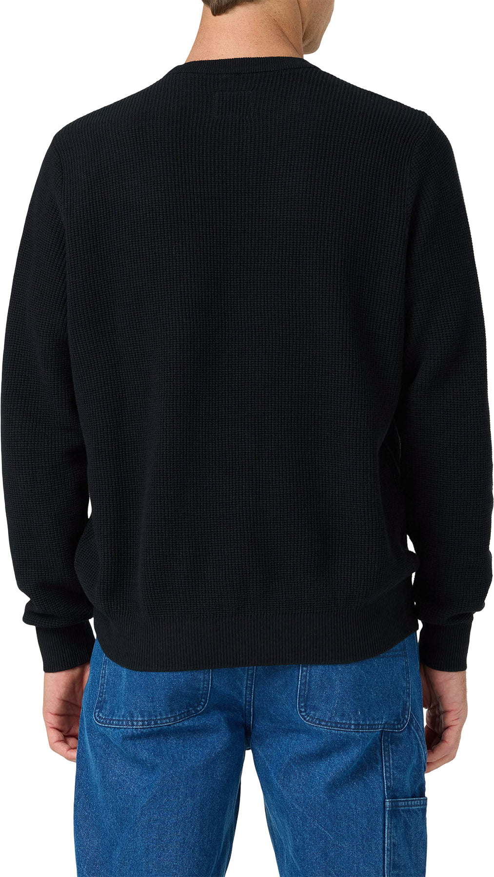 Roscoe Waffle Long sleeve Sweater - Men's