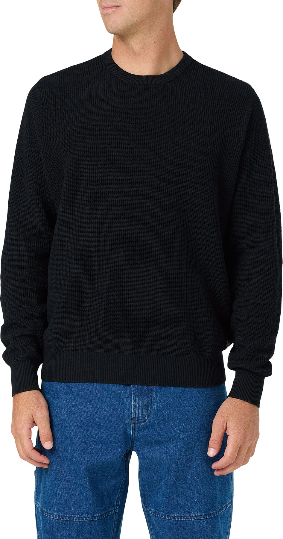 Roscoe Waffle Long sleeve Sweater - Men's