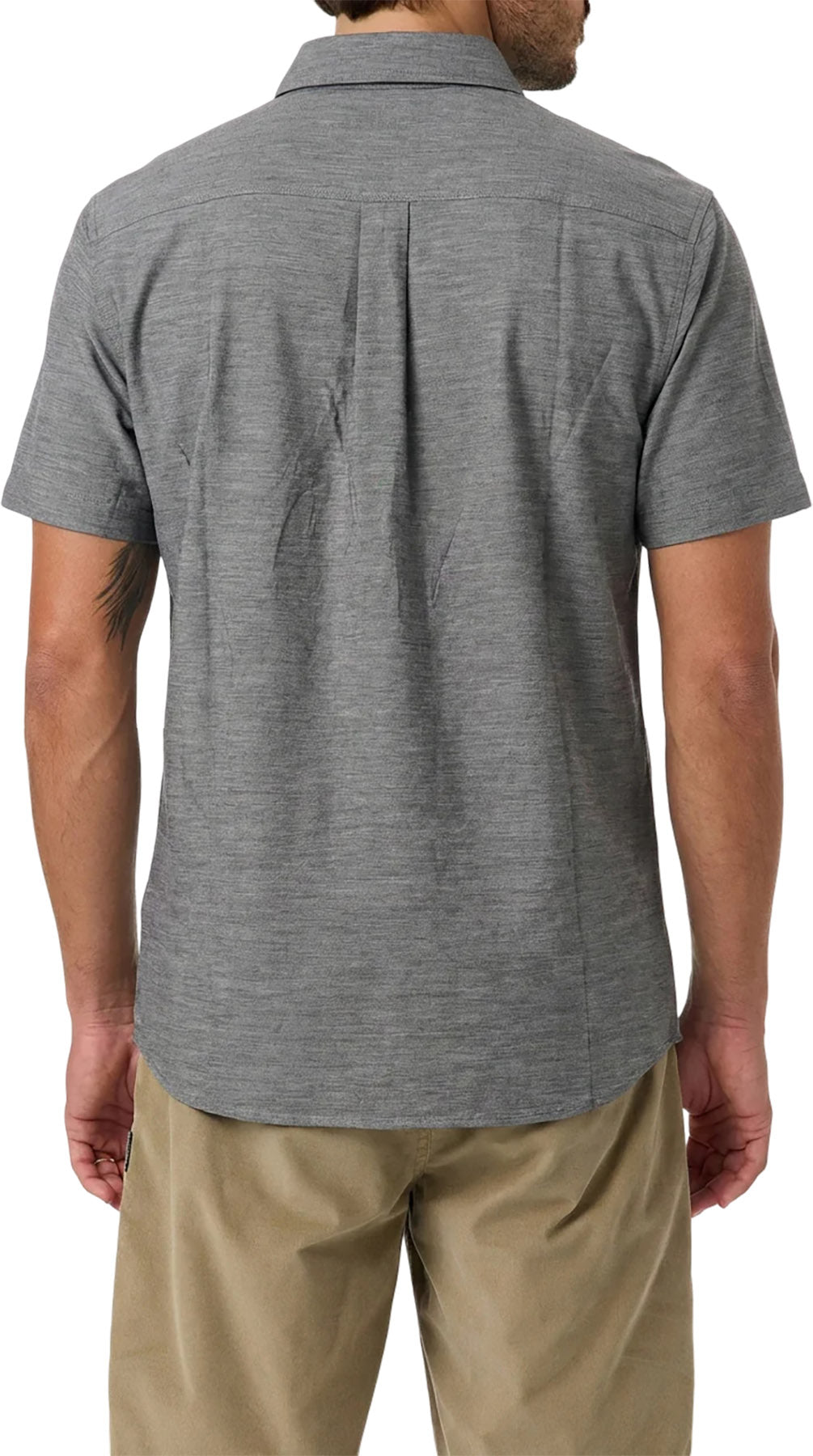 Light Check Standard Short Sleeve Woven Shirt - Men's