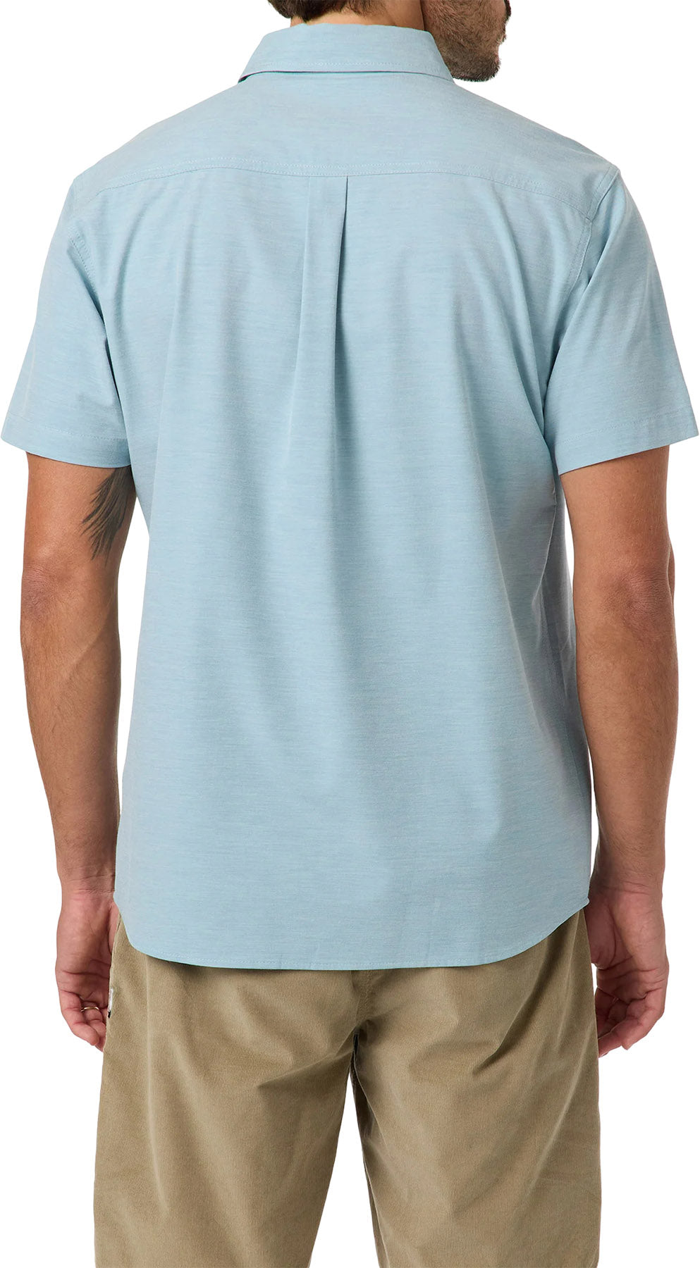 Light Check Standard Short Sleeve Woven Shirt - Men's