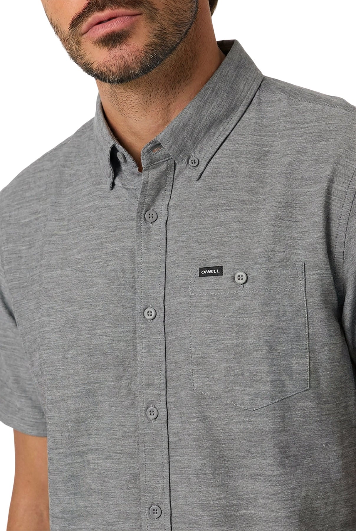 Light Check Standard Short Sleeve Woven Shirt - Men's